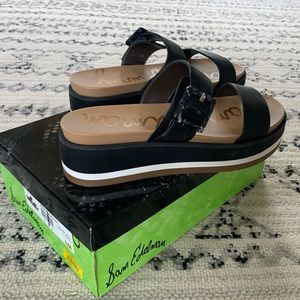 Sam Edelman Agustine - Leather Slide Sandals